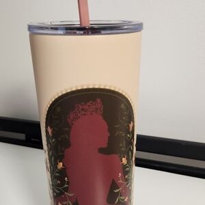 Wicked Glinda Stainless Steel Tumbler With Lid And Straw